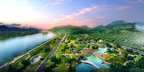 濱江公園帶(圖1) 濱江公園帶(圖1)